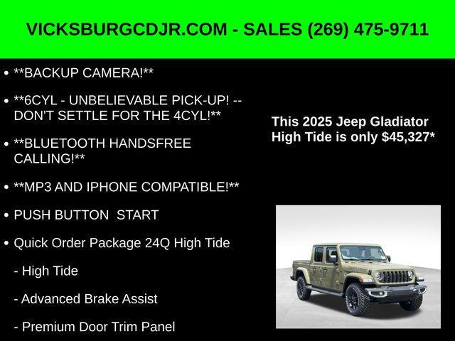 new 2025 Jeep Gladiator car, priced at $45,327