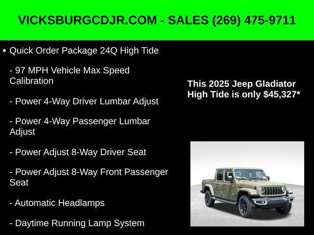 new 2025 Jeep Gladiator car, priced at $45,327