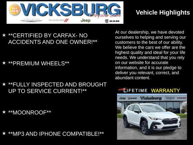 used 2024 Subaru Crosstrek car, priced at $28,495