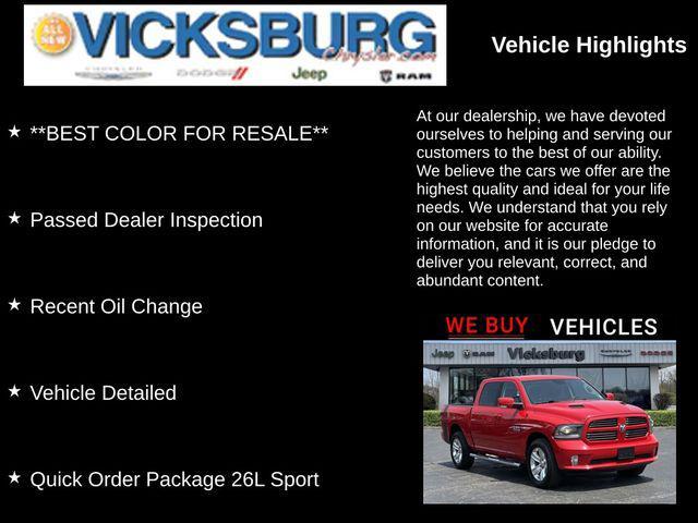 used 2016 Ram 1500 car, priced at $22,575