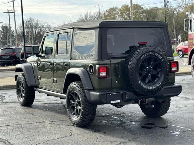 used 2022 Jeep Wrangler Unlimited car, priced at $33,001