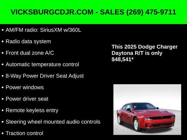 new 2025 Dodge Charger Daytona car, priced at $48,541