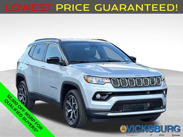 new 2026 Jeep Compass car, priced at $33,125