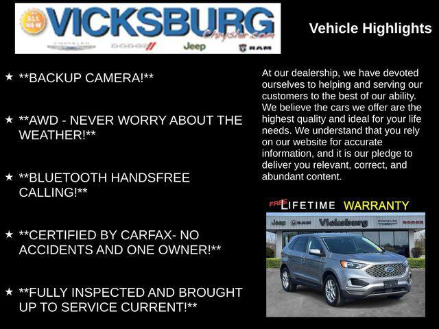 used 2024 Ford Edge car, priced at $24,300