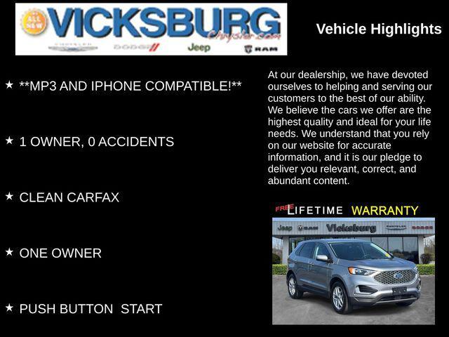 used 2024 Ford Edge car, priced at $24,300