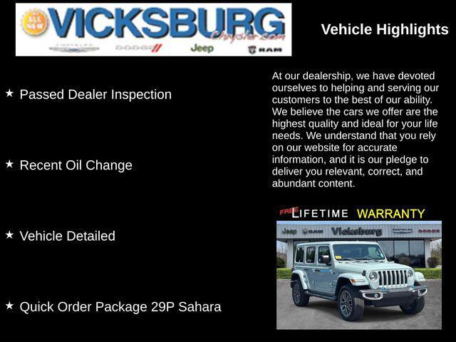 used 2023 Jeep Wrangler 4xe car, priced at $34,575