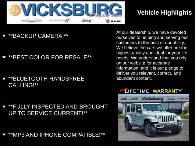 used 2023 Jeep Wrangler 4xe car, priced at $34,575