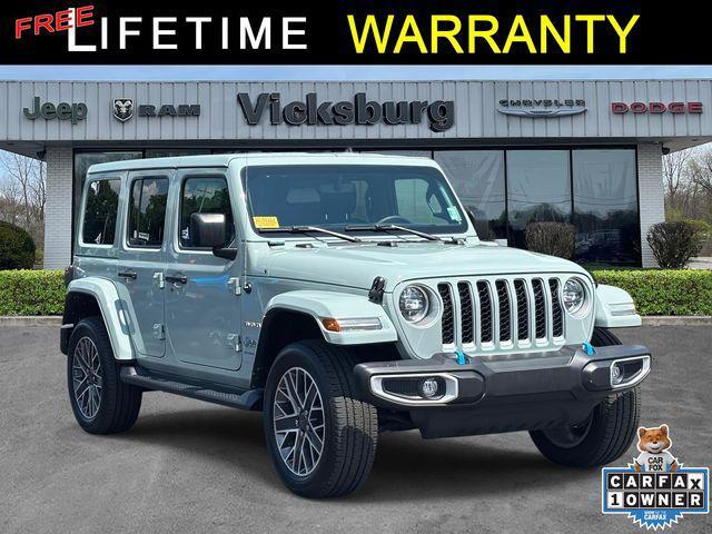 used 2023 Jeep Wrangler 4xe car, priced at $34,575
