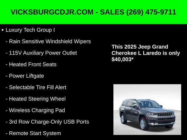new 2025 Jeep Grand Cherokee L car, priced at $40,003