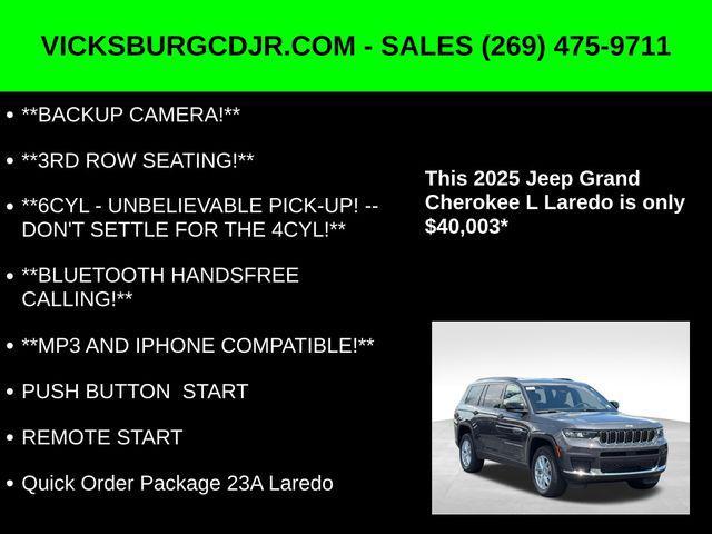 new 2025 Jeep Grand Cherokee L car, priced at $40,003