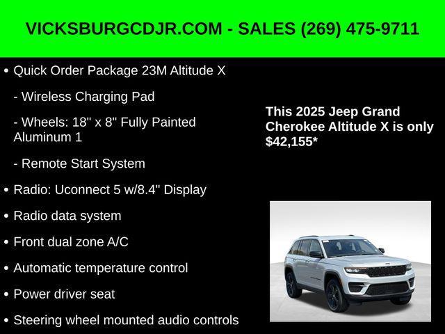 new 2025 Jeep Grand Cherokee car, priced at $42,155
