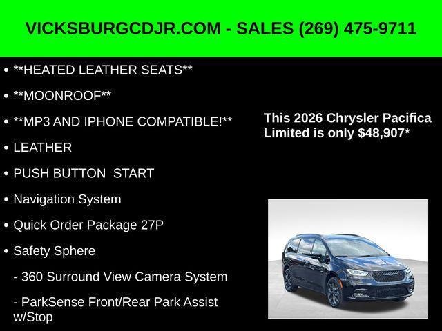 new 2026 Chrysler Pacifica car, priced at $48,907