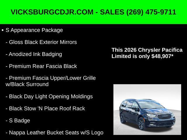 new 2026 Chrysler Pacifica car, priced at $48,907