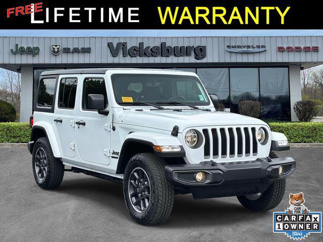 used 2021 Jeep Wrangler Unlimited car, priced at $34,655