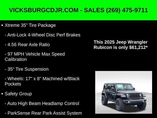 new 2025 Jeep Wrangler car, priced at $61,212