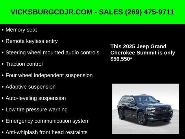 new 2025 Jeep Grand Cherokee car, priced at $56,550