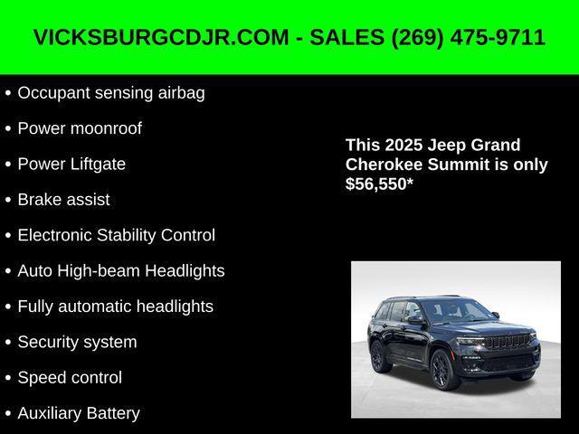 new 2025 Jeep Grand Cherokee car, priced at $56,550