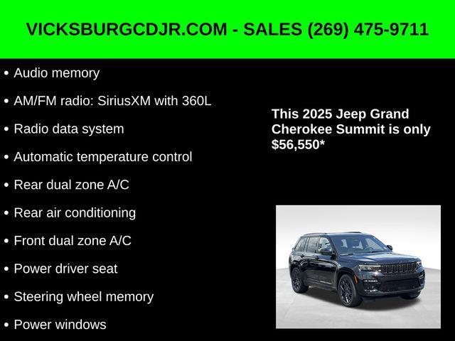 new 2025 Jeep Grand Cherokee car, priced at $56,550