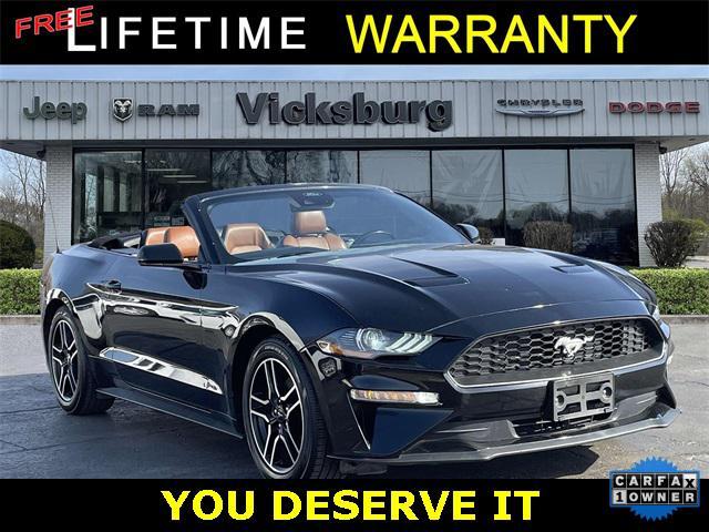used 2021 Ford Mustang car, priced at $21,588