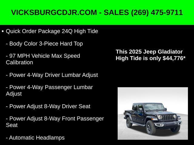 new 2025 Jeep Gladiator car, priced at $44,776