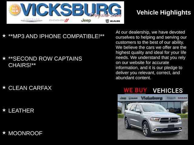 used 2017 Dodge Durango car, priced at $14,775