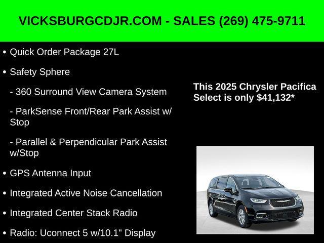 new 2025 Chrysler Pacifica car, priced at $41,132
