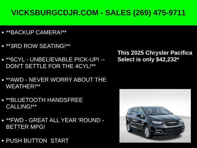 new 2025 Chrysler Pacifica car, priced at $42,232