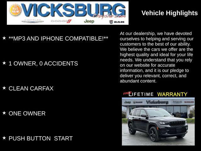 used 2023 Jeep Grand Cherokee car, priced at $29,795