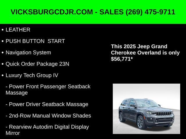 new 2025 Jeep Grand Cherokee car, priced at $56,771