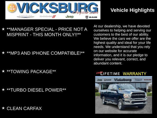 used 2021 Ram 3500 car, priced at $48,495