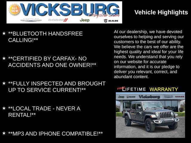 used 2021 Jeep Gladiator car, priced at $27,308
