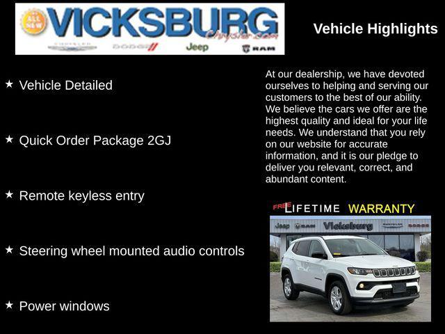 used 2022 Jeep Compass car, priced at $19,975