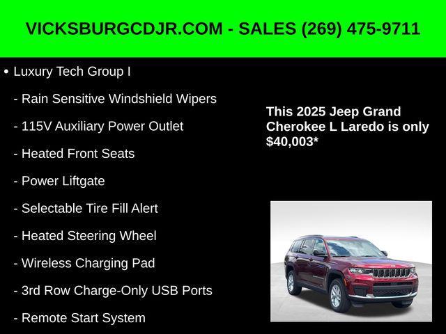 new 2025 Jeep Grand Cherokee L car, priced at $40,003