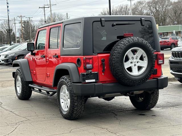 used 2017 Jeep Wrangler Unlimited car, priced at $23,776