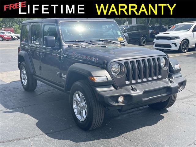 used 2021 Jeep Wrangler Unlimited car, priced at $37,775
