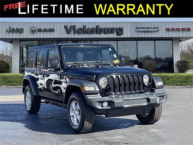 used 2021 Jeep Wrangler Unlimited car, priced at $30,625