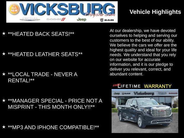 used 2024 GMC Sierra 1500 car, priced at $59,890