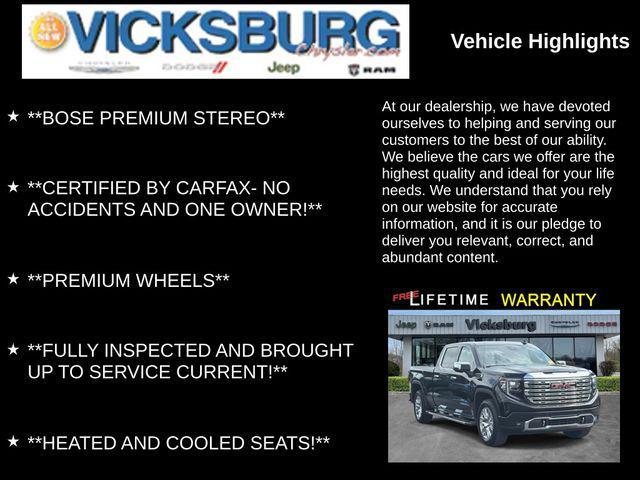 used 2024 GMC Sierra 1500 car, priced at $59,890