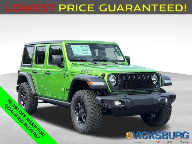 new 2025 Jeep Wrangler car, priced at $49,585