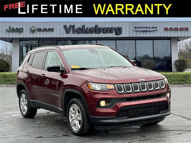 used 2022 Jeep Compass car, priced at $20,897