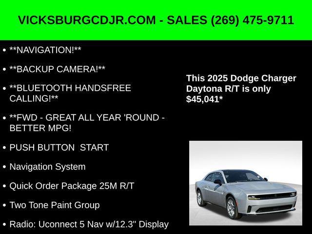 new 2025 Dodge Charger Daytona car, priced at $45,041