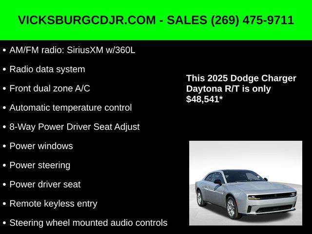 new 2025 Dodge Charger Daytona car, priced at $48,541