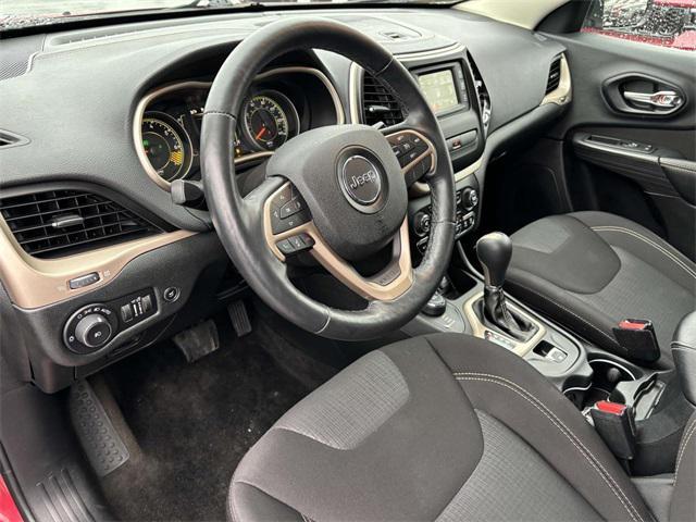 used 2015 Jeep Cherokee car, priced at $13,999