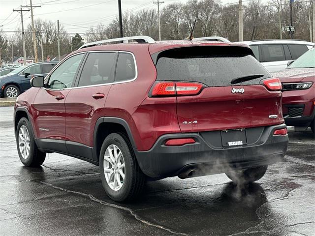 used 2015 Jeep Cherokee car, priced at $13,999