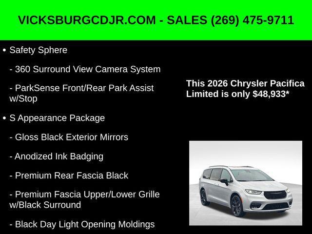 new 2026 Chrysler Pacifica car, priced at $48,933