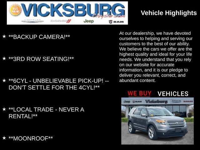 used 2013 Ford Explorer car, priced at $9,375