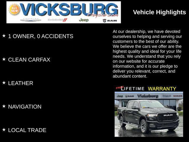 used 2025 Ram 1500 car, priced at $54,966