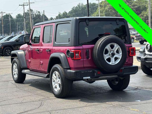 used 2022 Jeep Wrangler Unlimited car, priced at $35,595