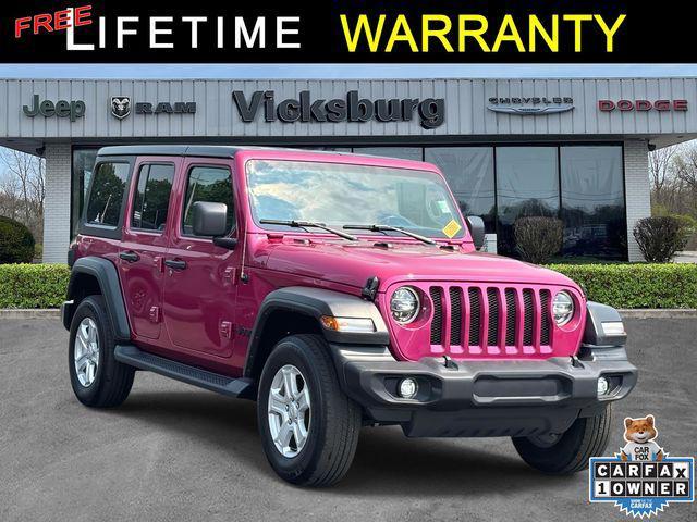 used 2022 Jeep Wrangler Unlimited car, priced at $35,595