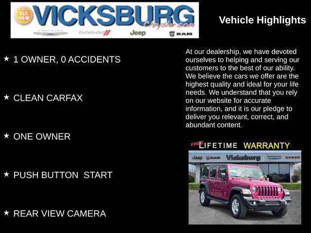used 2022 Jeep Wrangler Unlimited car, priced at $35,595